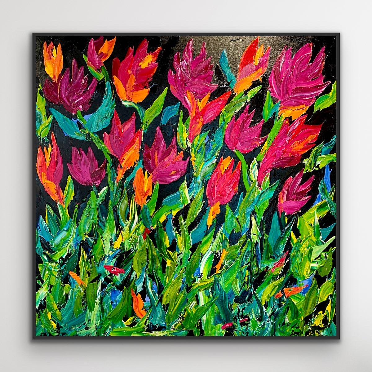 SOLD - Tropicana 160x160cm
