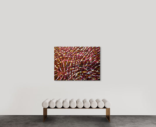 MOLLY PWERLE - Awelye Atnwengerrp 111x151cm