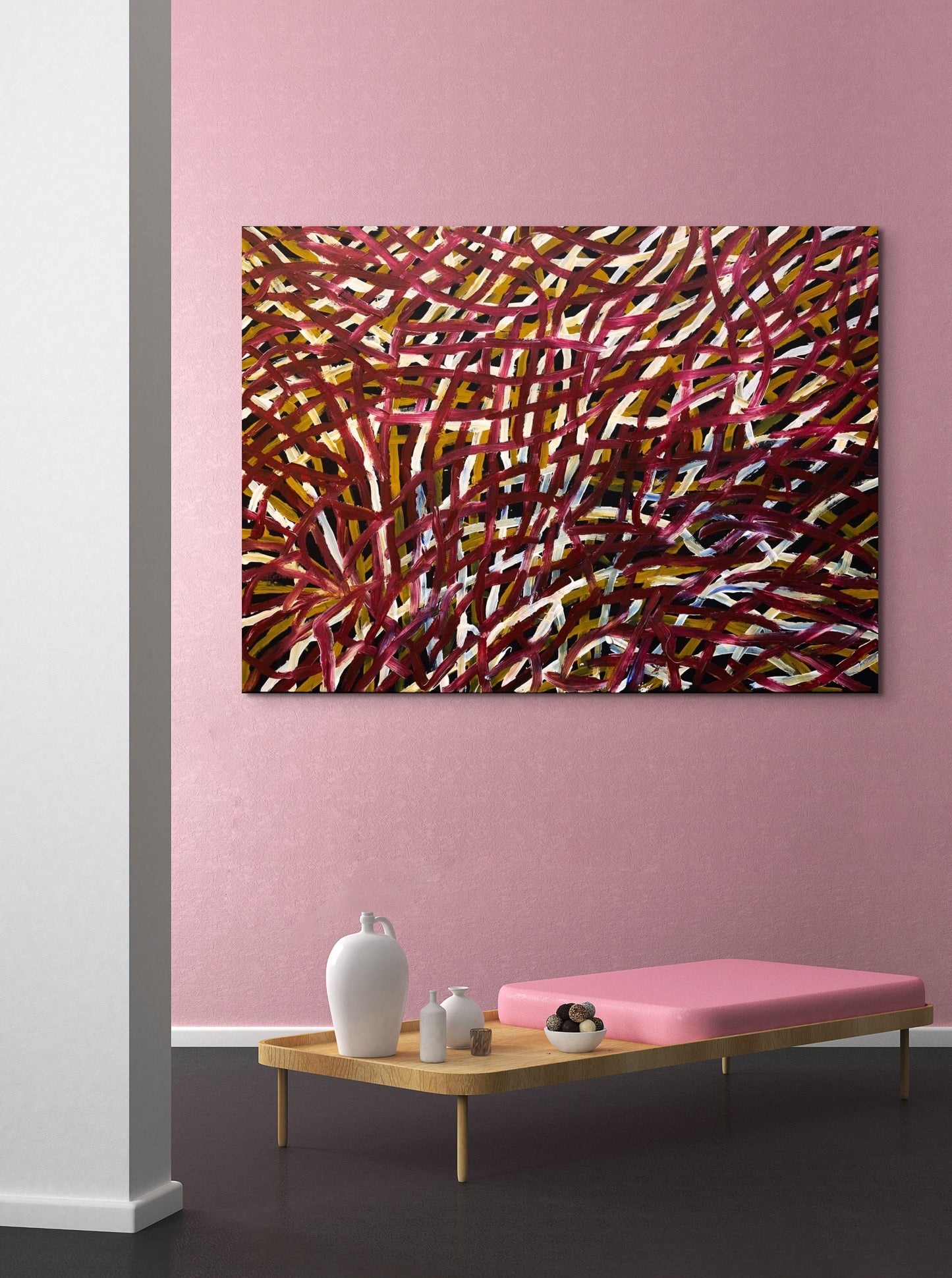 MOLLY PWERLE - Awelye Atnwengerrp 111x151cm