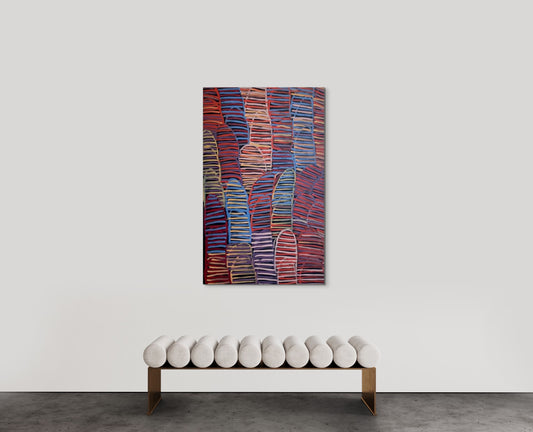 MINNIE PWERLE - Body Paint, Womens Ceremony 145x89cm