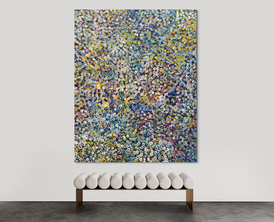 BESSIE PITJARA - Bush Plums 253x203cm