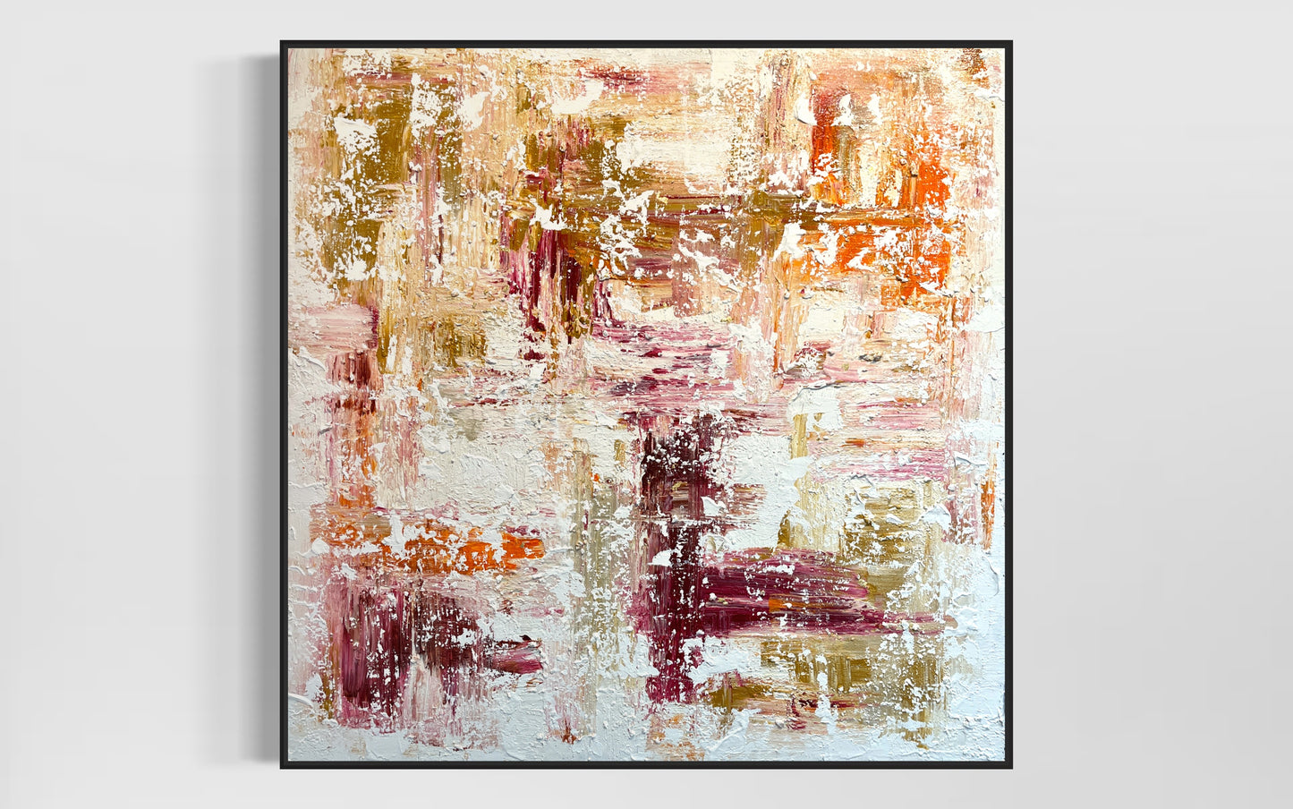 SOLD - Looking Through Sunset 160x160cm