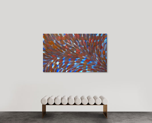 GLORIA PETYARRE - Bush Medicine Leaves 109x180cm