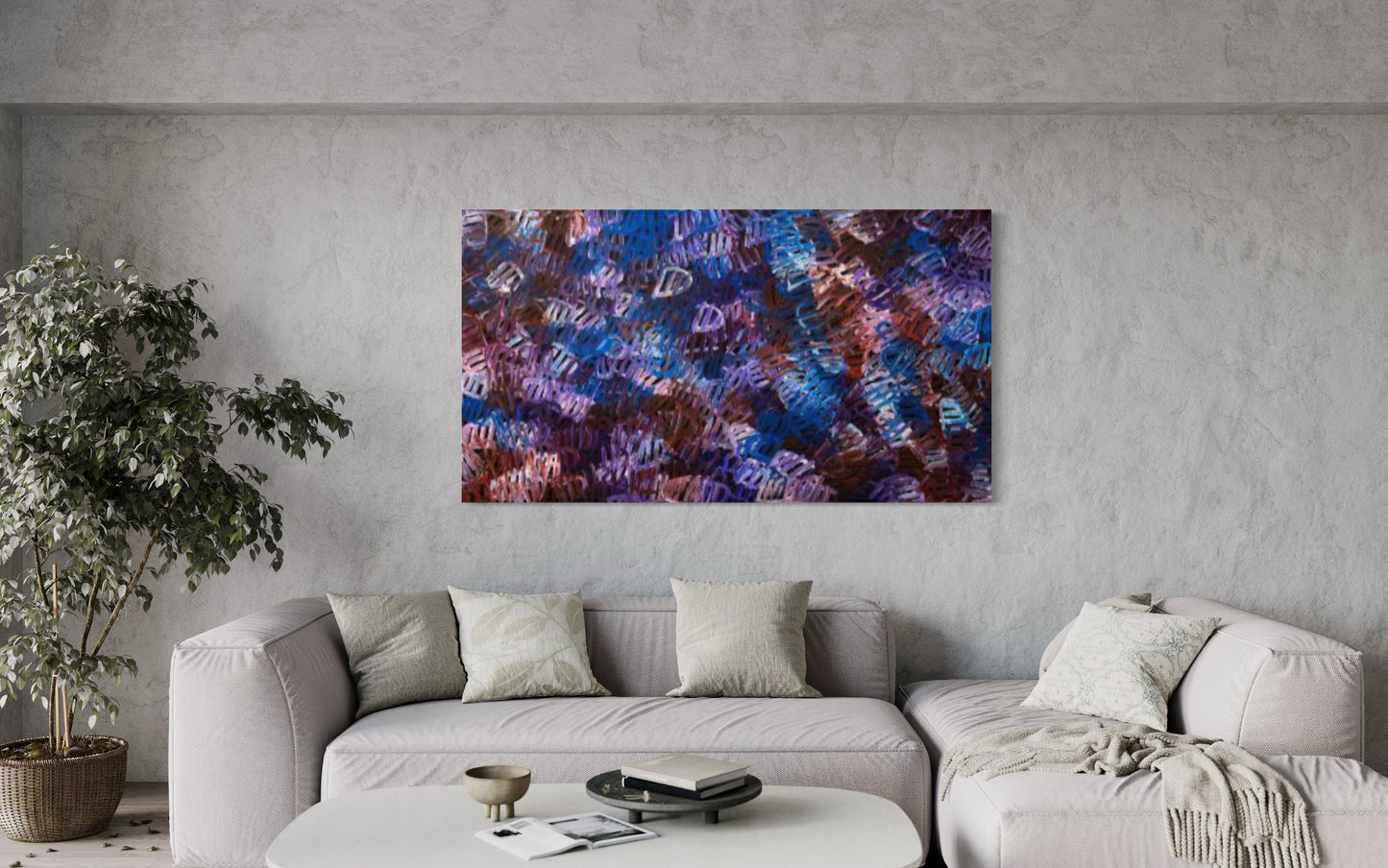 EMILY PWERLE - 'Awelye Antwengerrp' 99x179cm