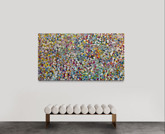 BESSIE PITJARA - Bush Plums 110x203cm