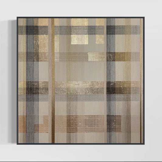SOLD- Golden Shimmer 150x150cm
