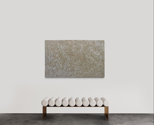 GEORGE HAIRBRUSH TJUNGURRAYI - Tingari 96x154cm