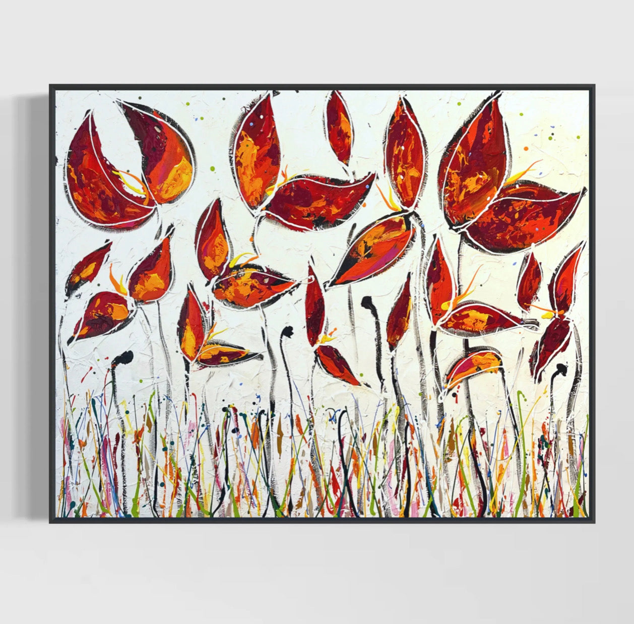 SOLD - Autumn Garden 120x150cm