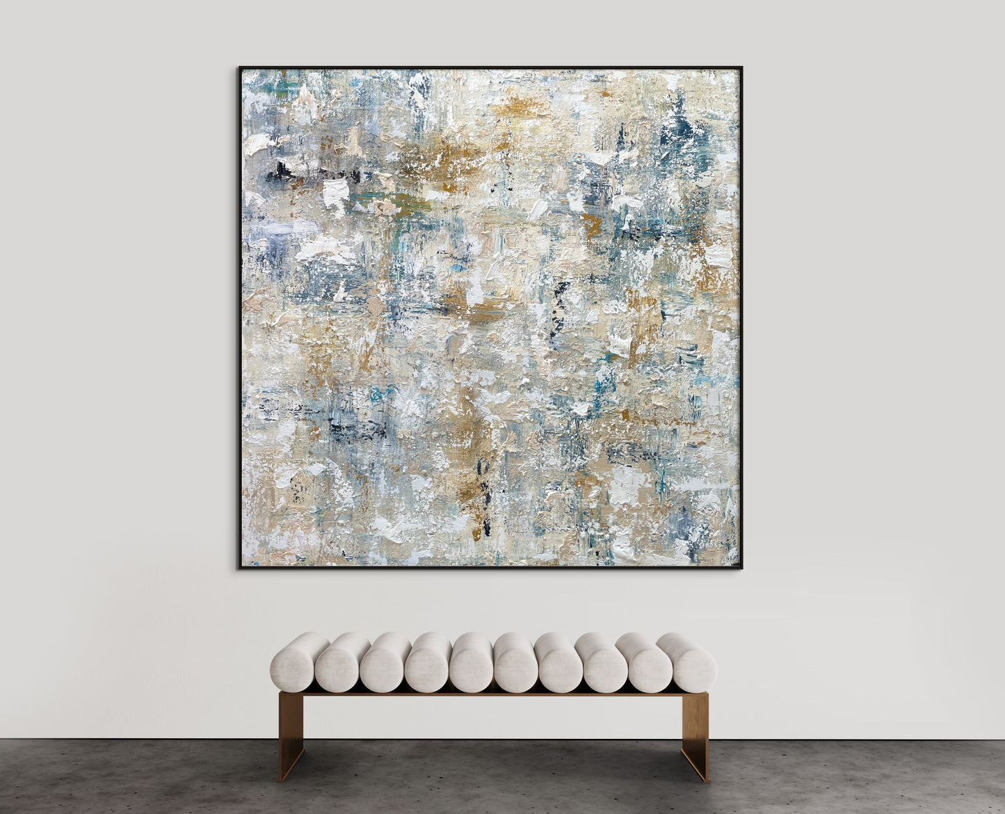 SOLD - Looking Through Autumn Haze 180x180cm