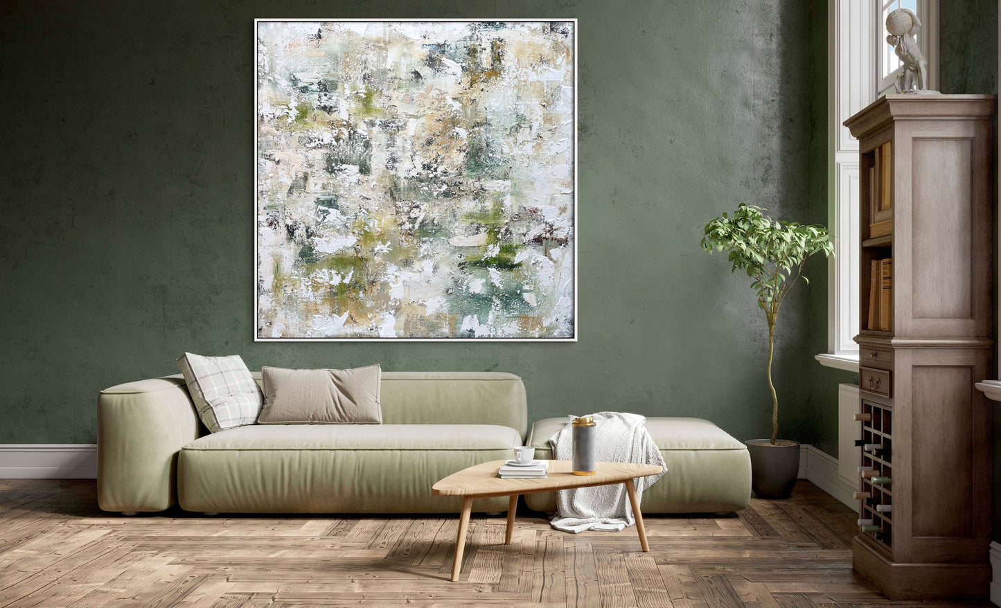 SOLD - Looking Through Otways 170x170cm