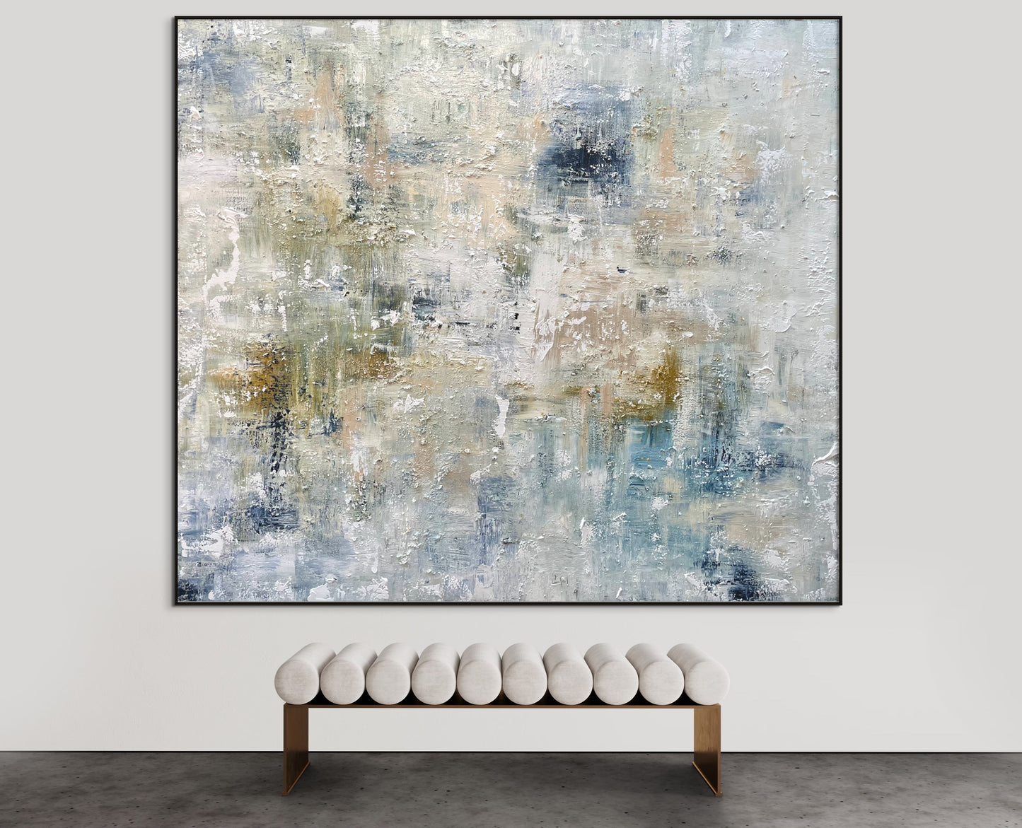 SOLD - Looking Through Autumn Haze 205x230cm