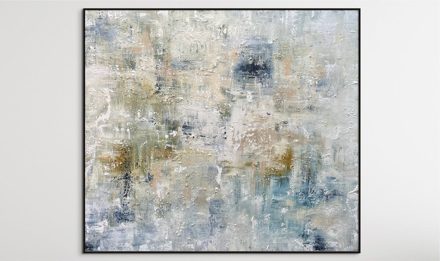 SOLD - Looking Through Autumn Haze 205x230cm