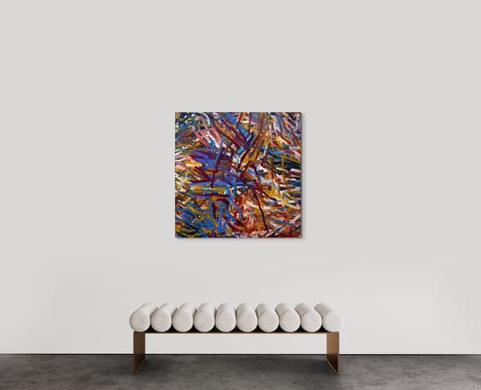 MOLLY PWERLE - Awelye Atnwengerrp 119x120cm