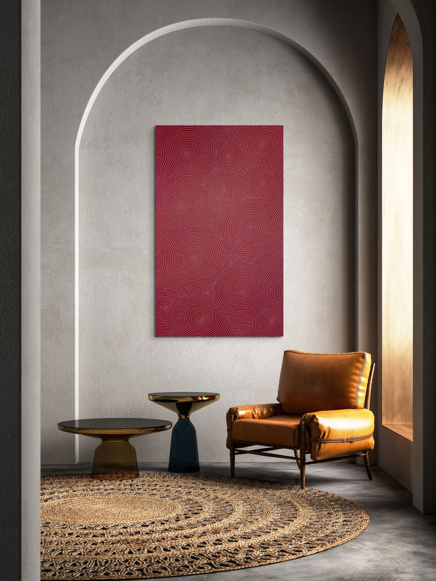 SOLD- RAYMOND WALTERS PENANGKE - Ngarleyekwerlang 150x90cm