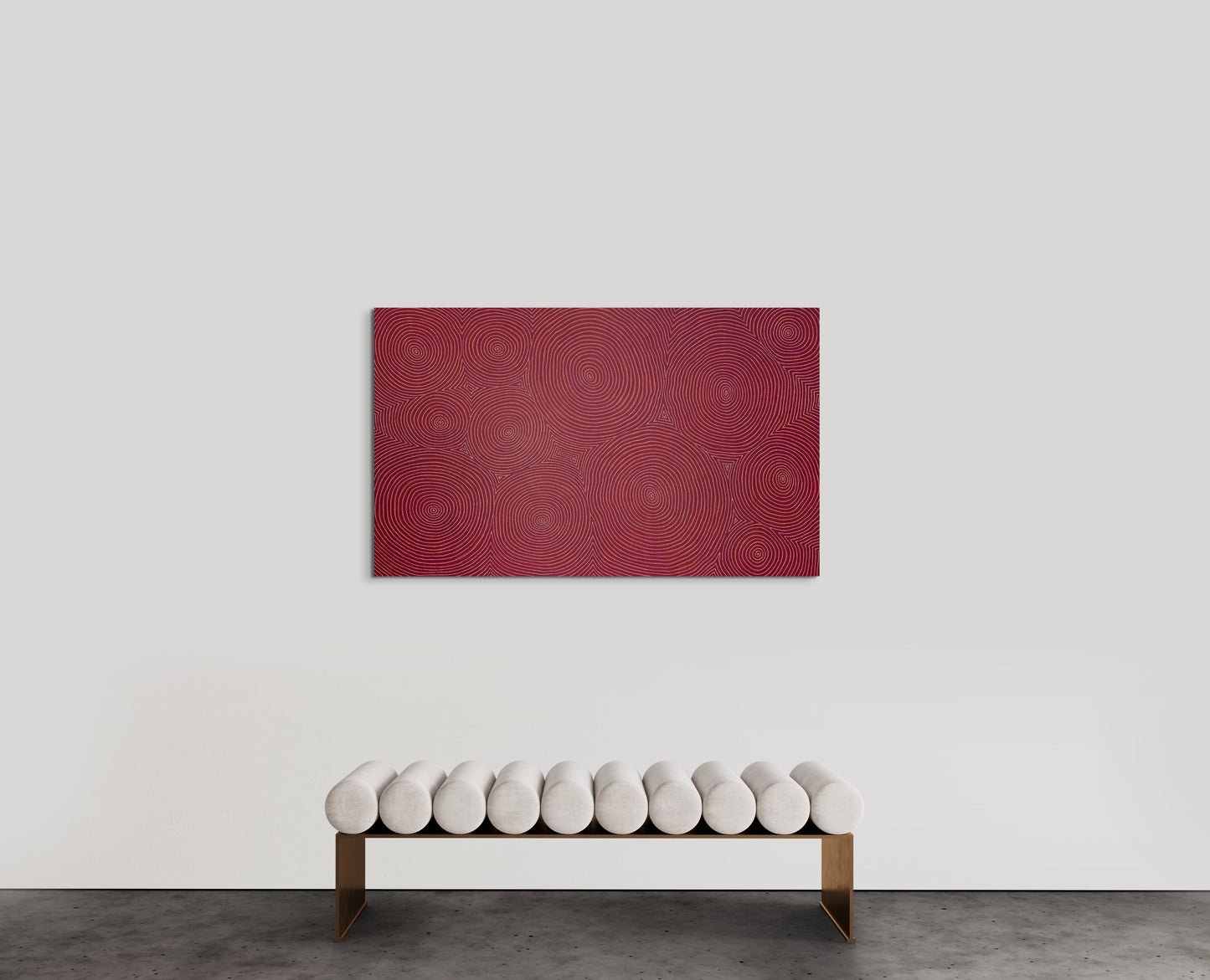 SOLD- RAYMOND WALTERS PENANGKE - Ngarleyekwerlang 150x90cm