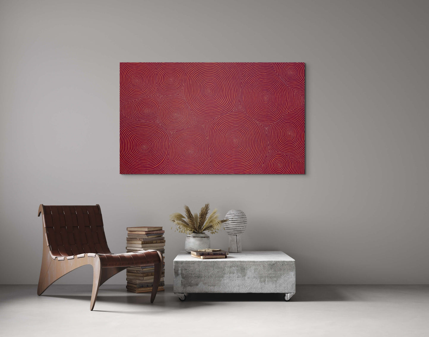 SOLD- RAYMOND WALTERS PENANGKE - Ngarleyekwerlang 150x90cm