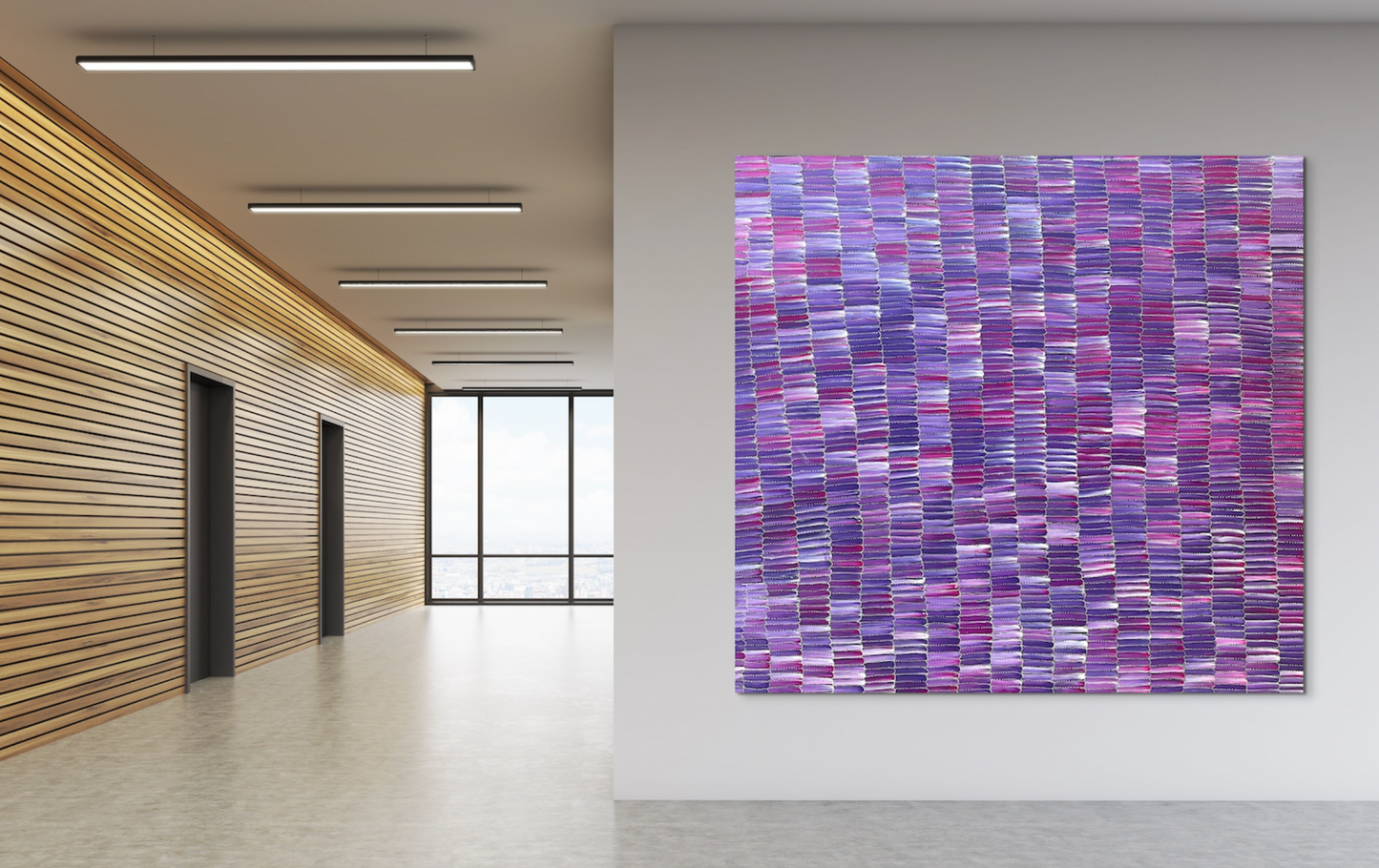 JEANNIE MILLS PWERLE - Bush Yam 189x199cm
