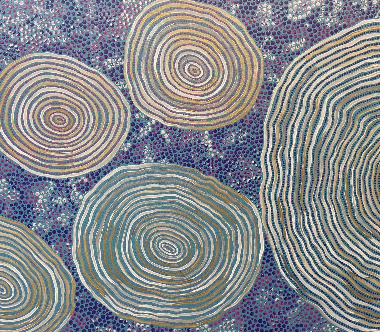 SOLD - RAYMOND WALTERS PENANGKE - Ngarleyekwerlang 80x215cm