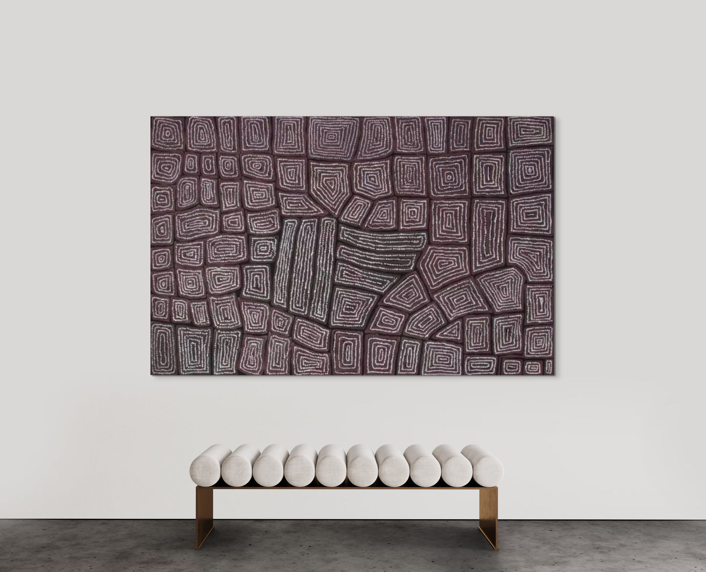 THOMAS TJAPALTJARRI - Tingari Cycle 201x130cm