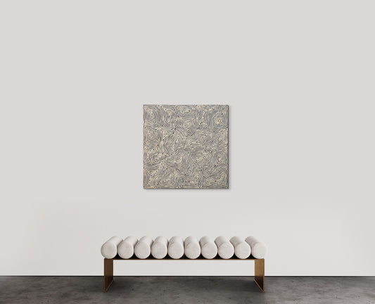 GEORGE HAIRBRUSH TJUNGURRAYI - Tingari 101x102cm