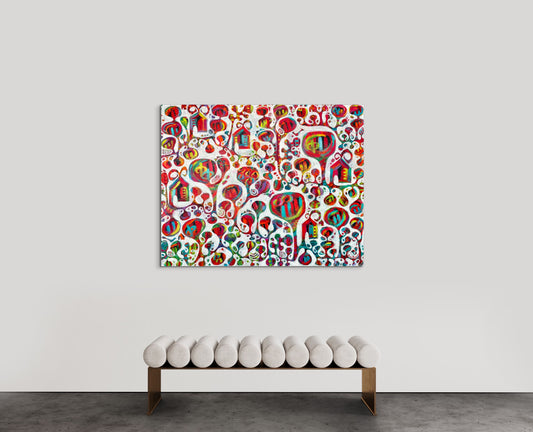 Tropical Rhythm 122cm x 152cm