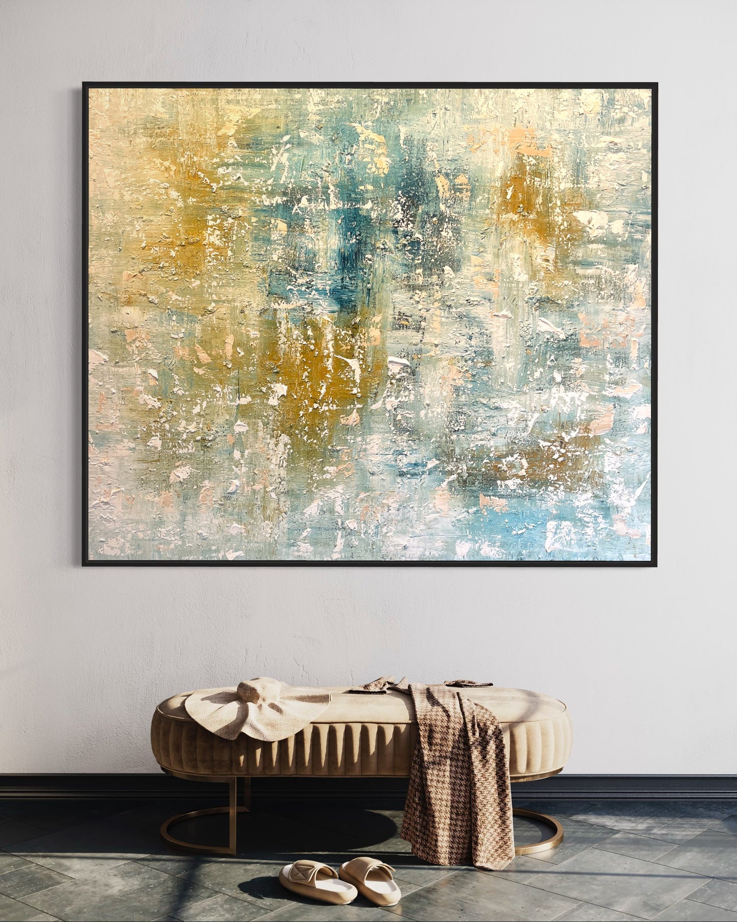 SOLD -Looking Through the Seascape 150x180cm