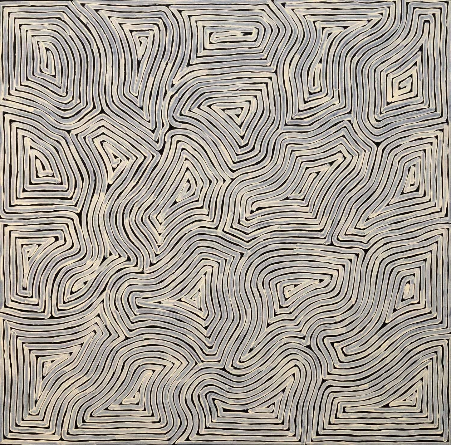 GEORGE HAIRBRUSH TJUNGURRAYI - Tingari 101x102cm