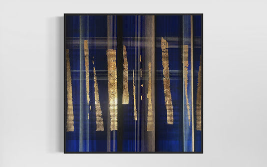 SOLD - Twilight Treescape 160x160cm