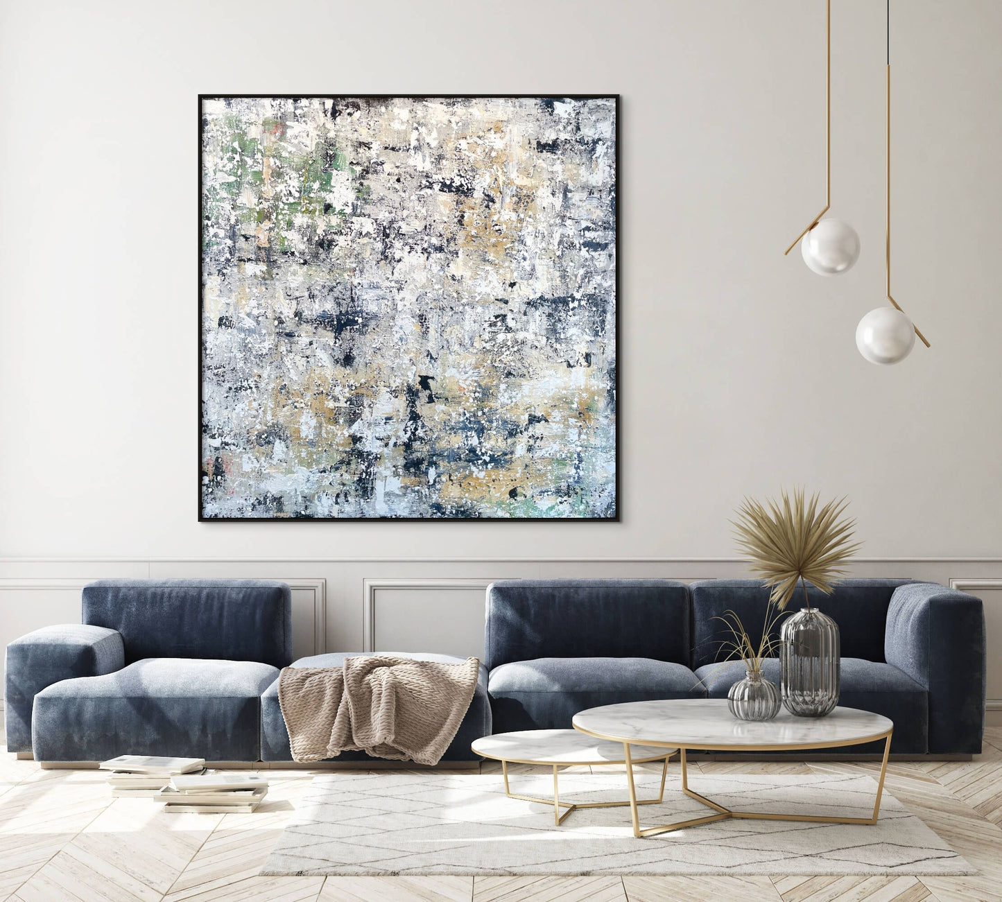 SOLD - Looking Through Nature 180x180cm