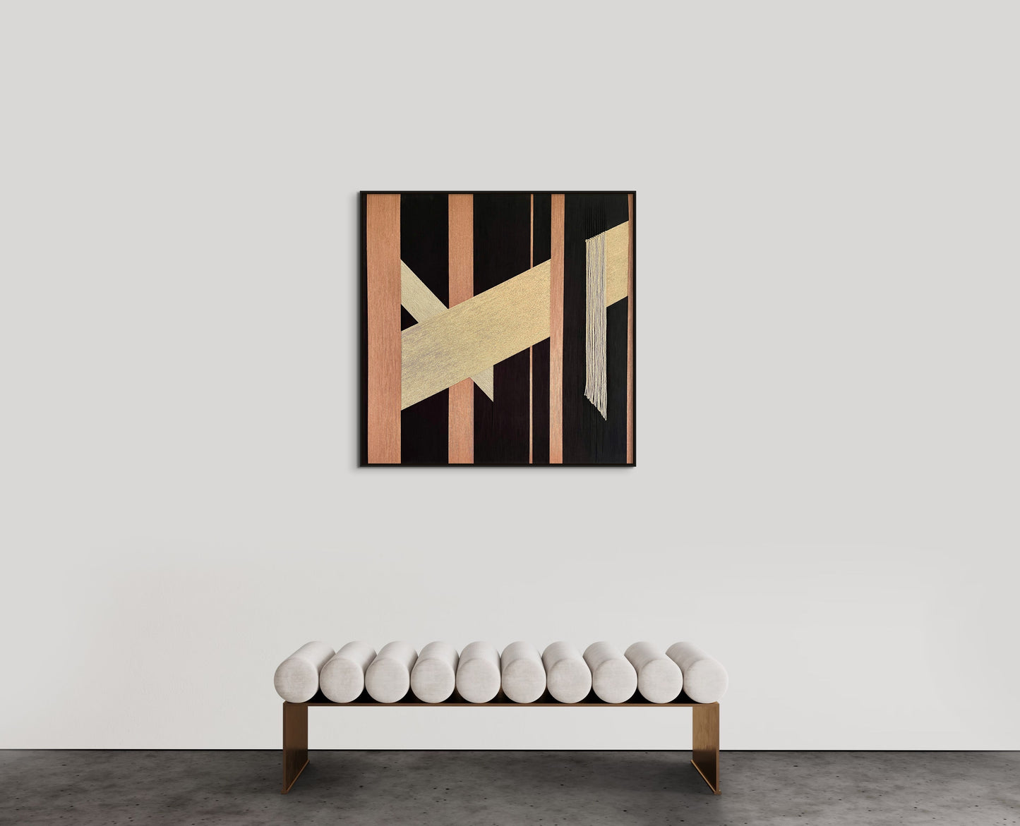 SOLD - Shadows at Dusk 120x120cm
