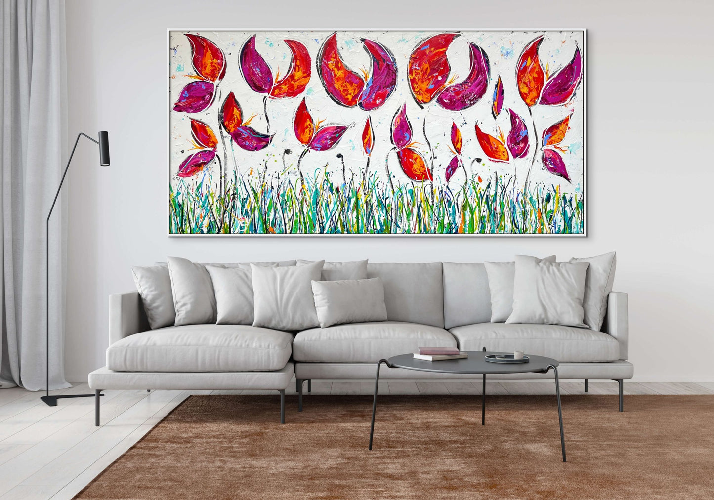 SOLD - Seeds 130x260cm