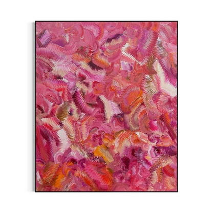 SOLD - Passions Bloom 180x150cm