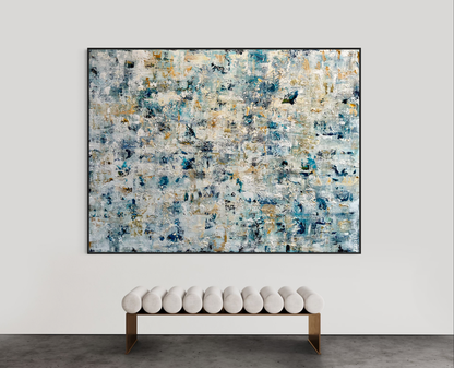 SOLD - Looking Through Ocean Mist 180x240cm