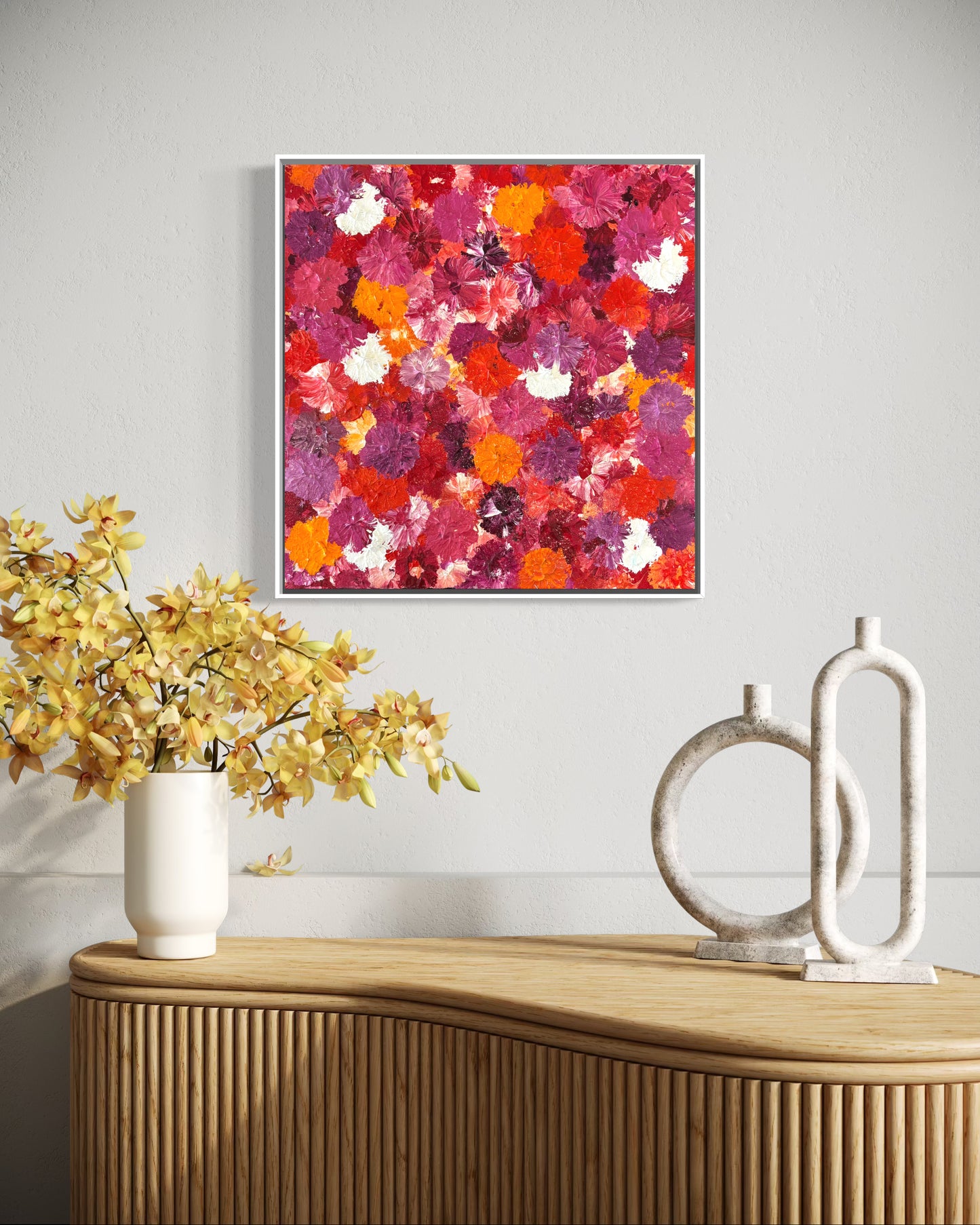 Full Blossom 45x45cm