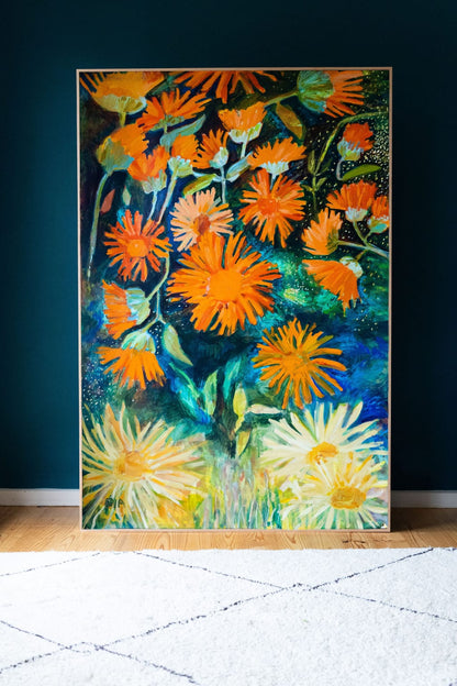 Calendula Rising 167x110cm