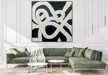 SOLD - Entwined Total Connection 180x180cm