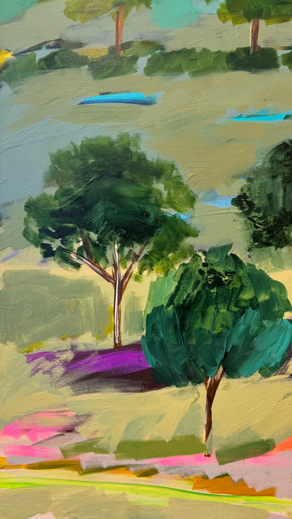 Silence 125x125cm