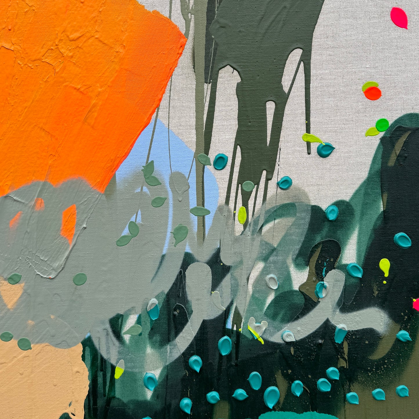 Little Moments 163x163cm
