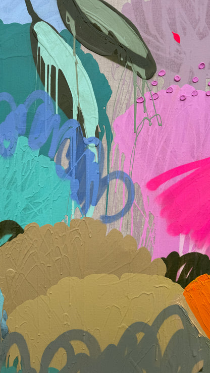 Wild Petal 163x163cm