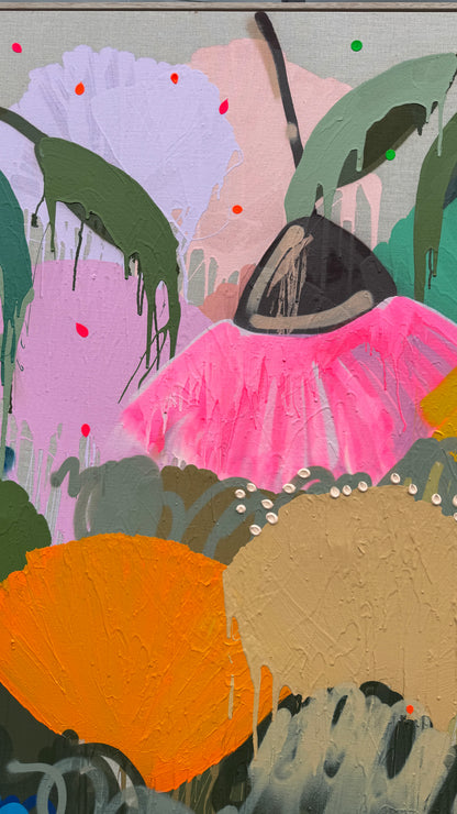 Wild at Heart 173x173cm