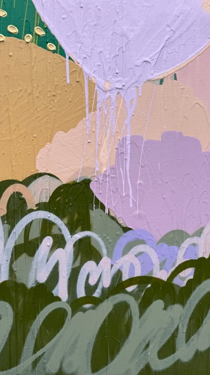 Floral Love 173x173cm