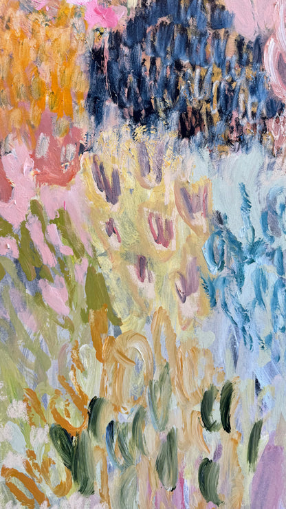 Gathered from the Garden 150x150cm