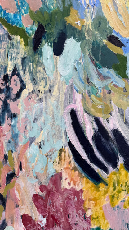 Gathered from the Garden 150x150cm
