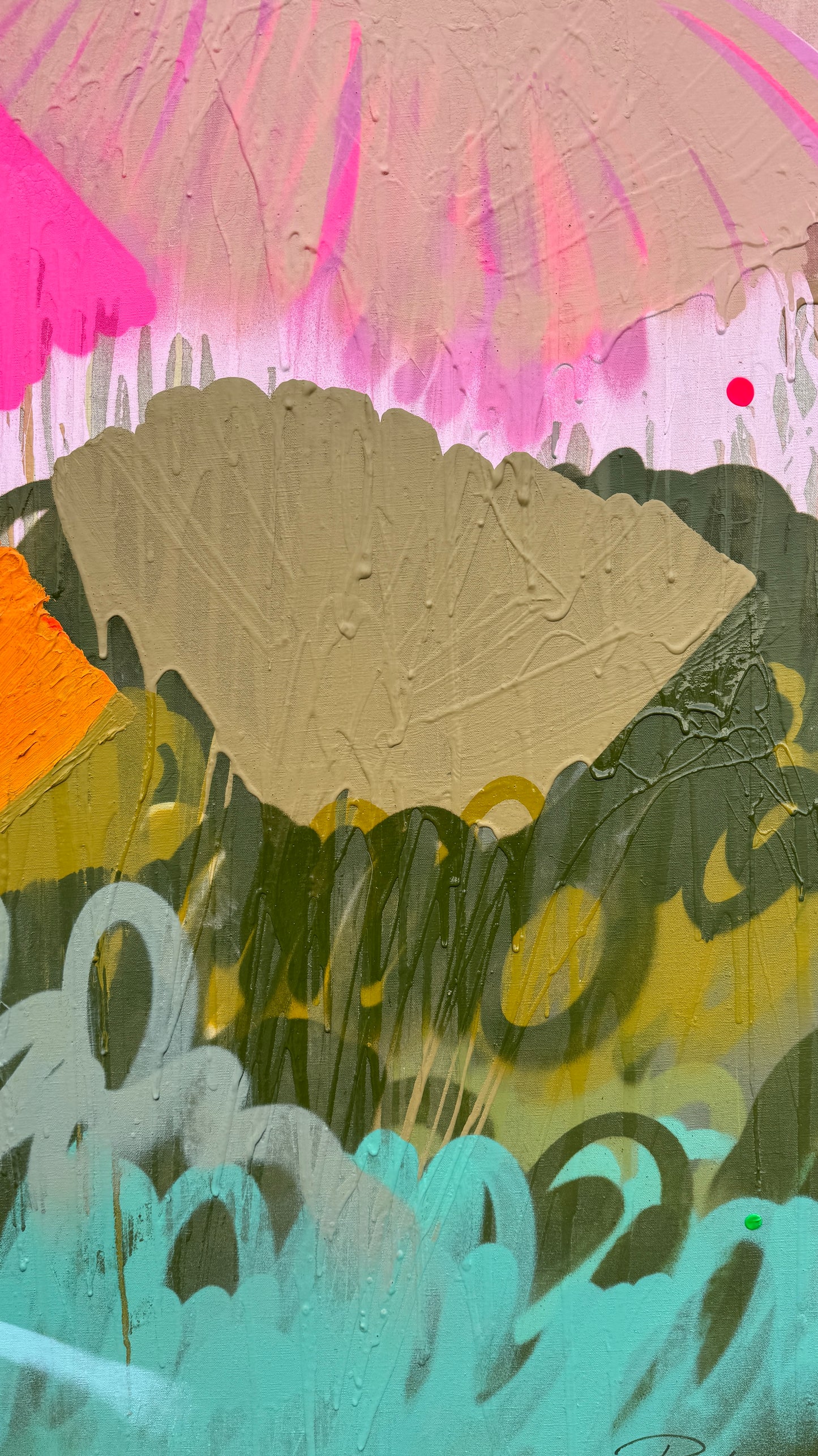 Wild Petal 163x163cm