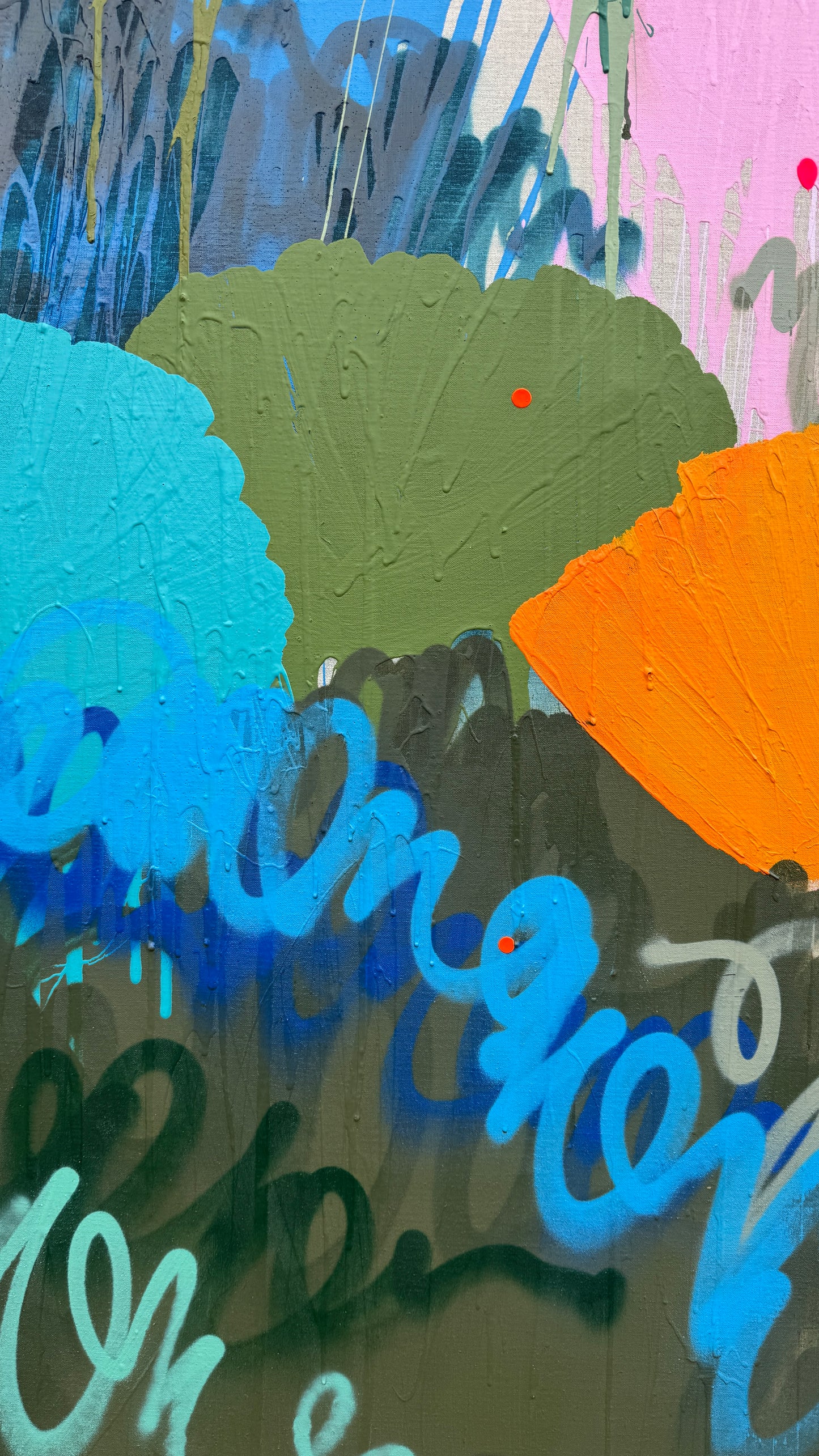 Wild at Heart 173x173cm