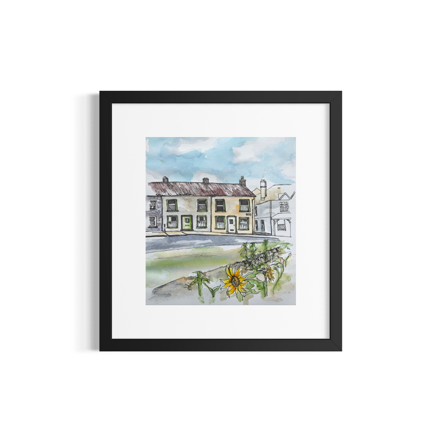 High Hill, Keswick, Lake District UK 38x34cm