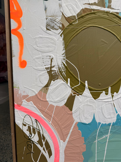 Neon Garden 120x200cm