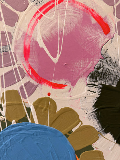 Fragmented Colour 120x200cm