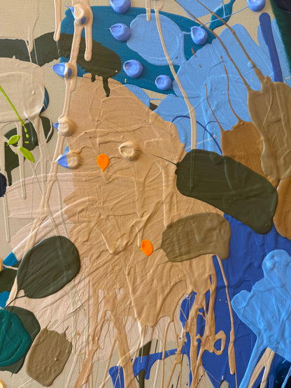 By the River 122x152cm