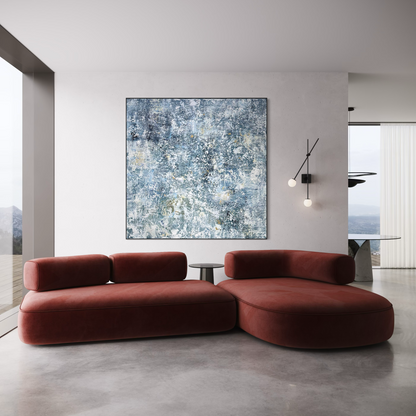 Looking Through Ocean Mist 160x160cm